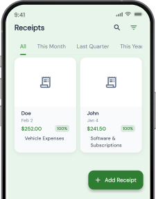 Track All Your Receipts